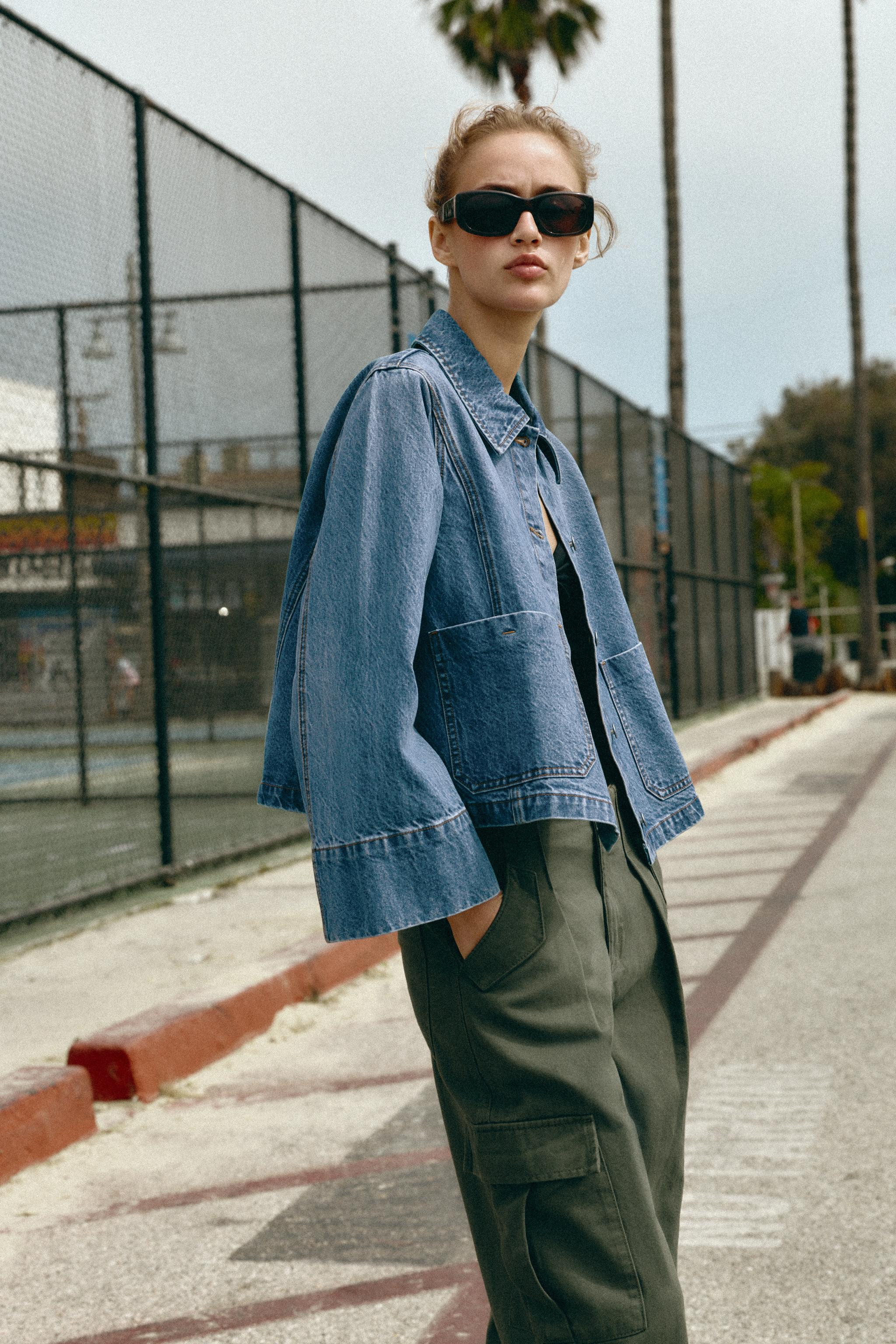 Z1975 CROPPED DENIM JACKET | Zara US