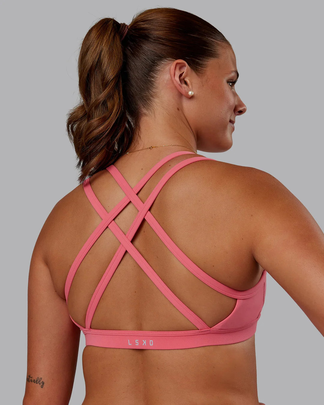 Velocity Sports Bra - Pink Lemonade | LSKD | LSKD