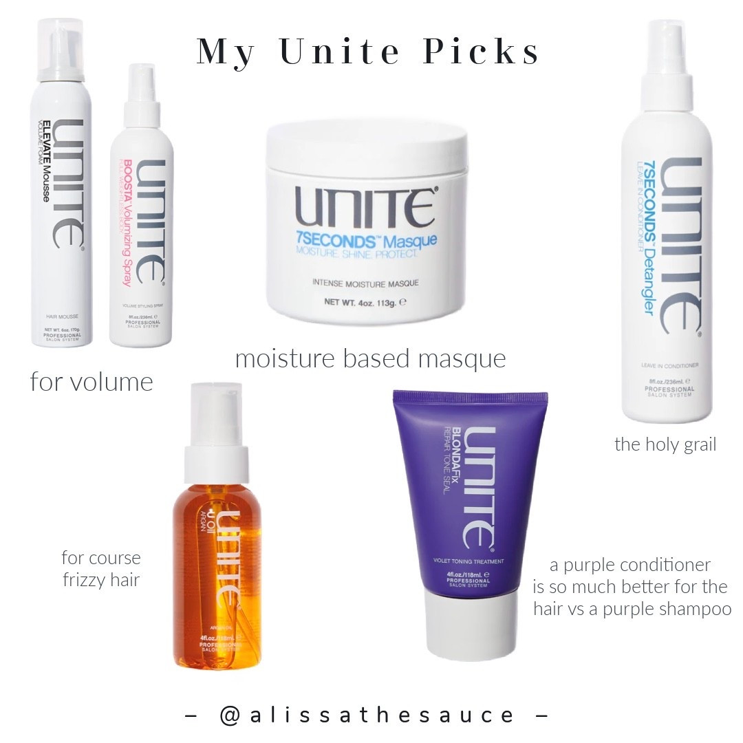 Unite hair care is 30% off site wide through the end of the day 🖤🖤
Here are my top recs as a hairstylist 
Heat protection, my favorite hair mask and products for pumping up the volume 

#LTKBeauty #LTKSaleAlert #LTKFindsUnder50