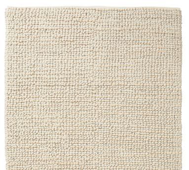 Chunky Looped Sweater Wool/Jute Rug | Pottery Barn (US)