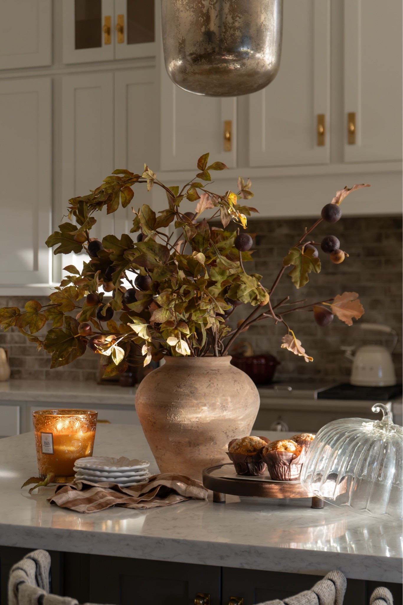 Kitchen island styling fall home decor 🍂

#LTKSeasonal #LTKSaleAlert #LTKHome