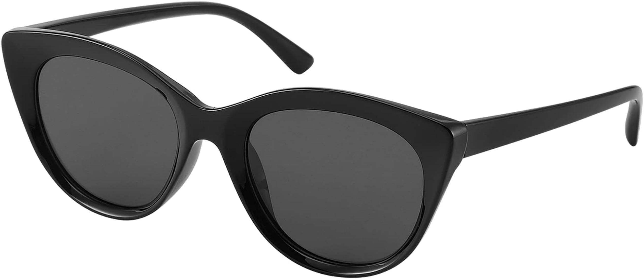 JOOX Round Polarized Cateye Sunglasses Womens, Modern Trendy Classic Cat Eye Sunglasses for Women... | Amazon (US)