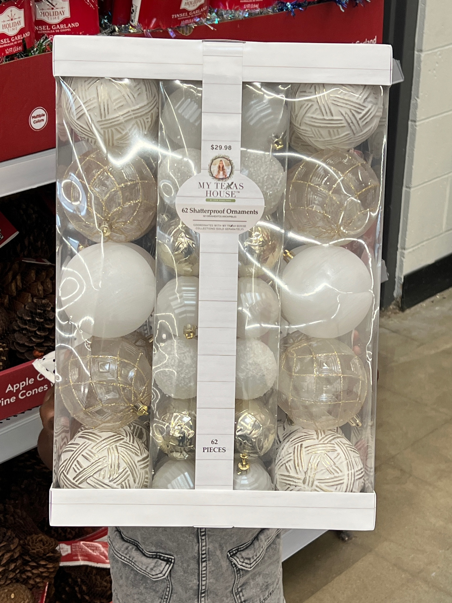 Walmart shatterproof ornaments, Christmas ornaments, holiday decor, Christmas decor 

#LTKSeasonal #LTKHome #LTKFindsUnder50