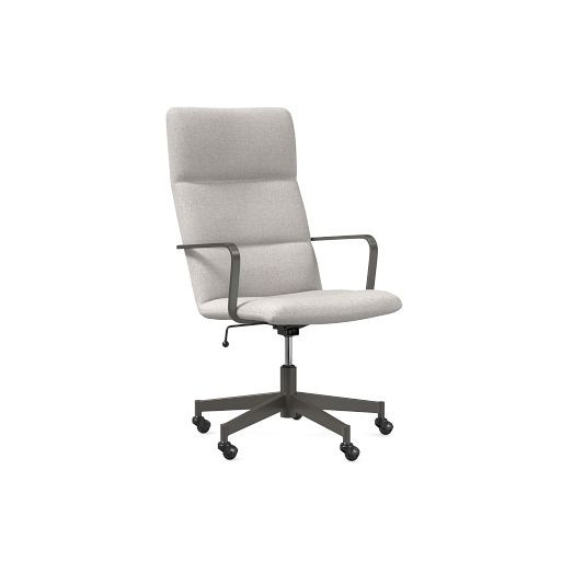 Cooper Mid-Century High-Back Swivel Office Chair | West Elm (US)