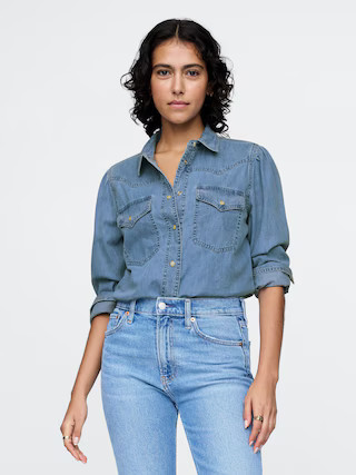 Denim Western Shirt | Gap (US)