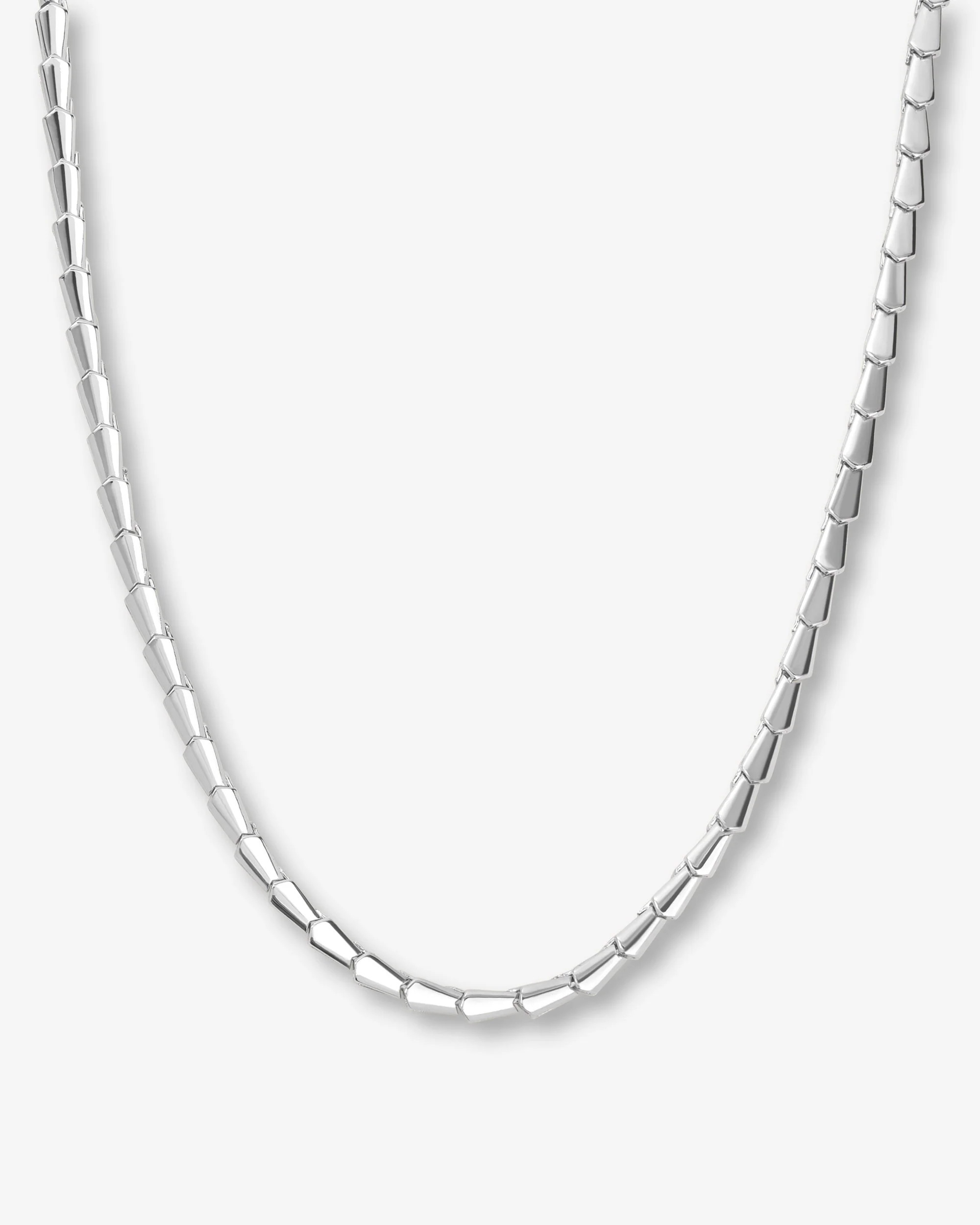 Serpent Collar Necklace - Silver | Melinda Maria Jewelry