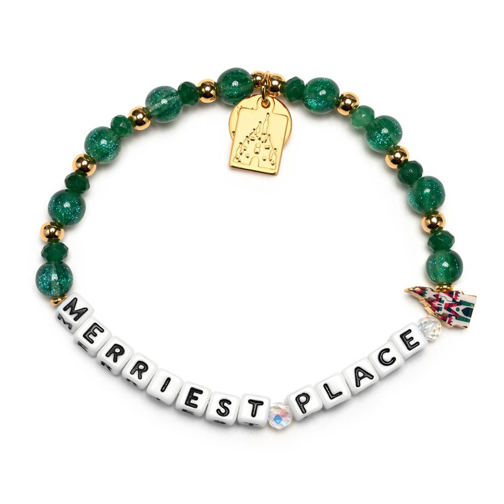 Fantasyland Castle ''Merriest Place'' Bracelet by Little Words Project | Disney Store
