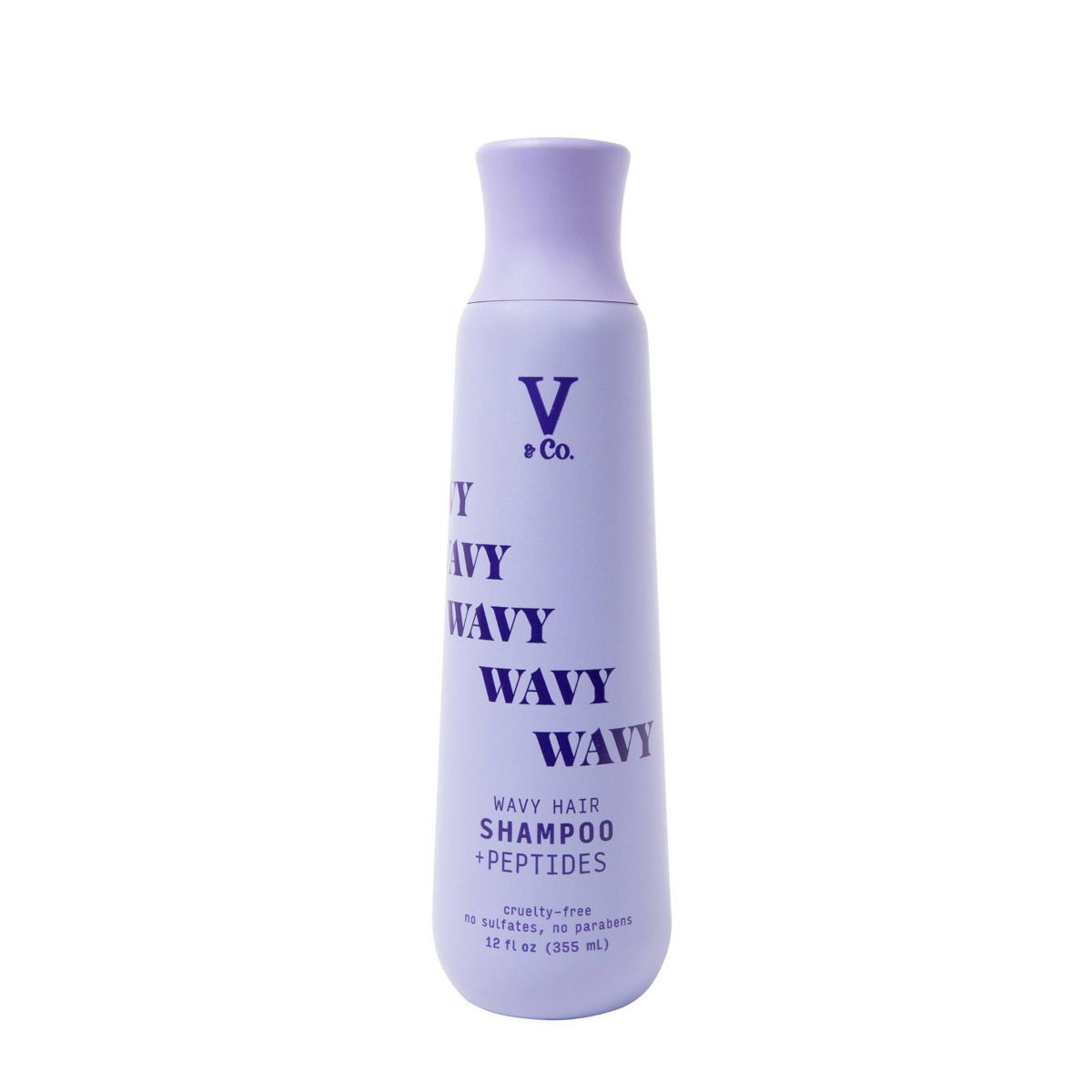 V&Co. Beauty Wavy Hair + Peptide Shampoo 12oz | Target