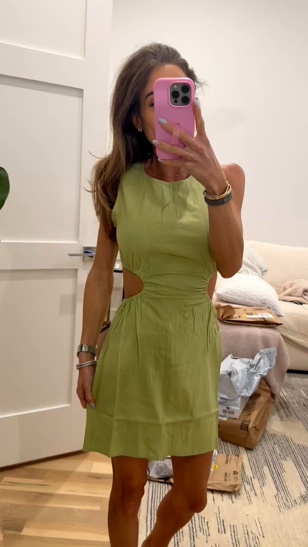 Amazon cutout linen vacation dress 

#LTKSaleAlert #LTKPetite