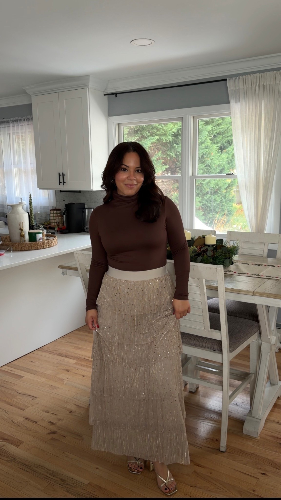 Walmart holiday party outfits. Walmart Christmas party outfits. Thanksgiving outfits.
Dinner date outfit. Date night outfit. All run true to size wearing a small 

#LTKFindsUnder50 #LTKHoliday #LTKParties