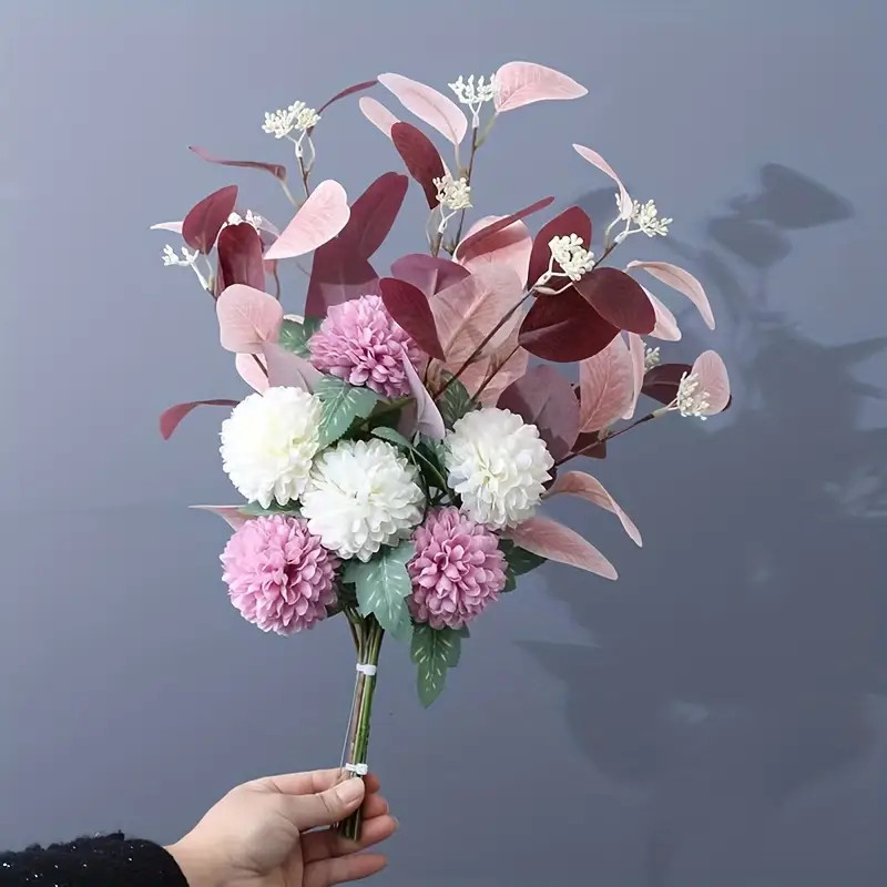 Hydrangea Artificial Flowers Blue Home Garden Party Wedding - Temu | Temu Affiliate Program