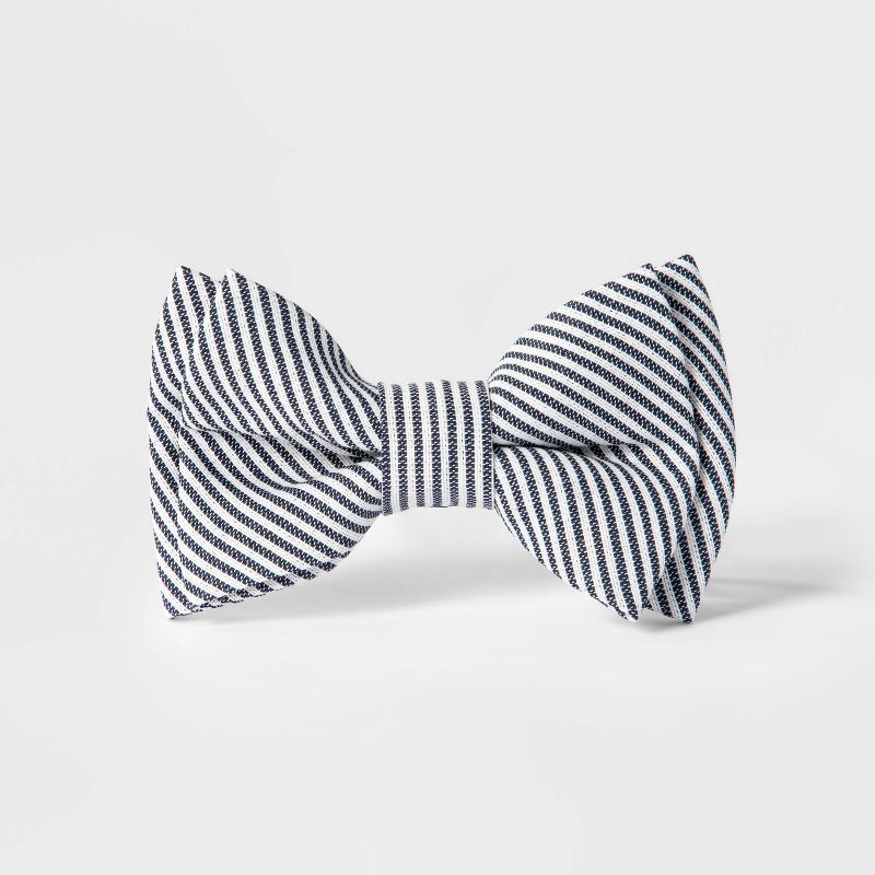 Collar Slide Stripe Bow Tie Dog Accessories - M/L - Boots & Barkley™ | Target