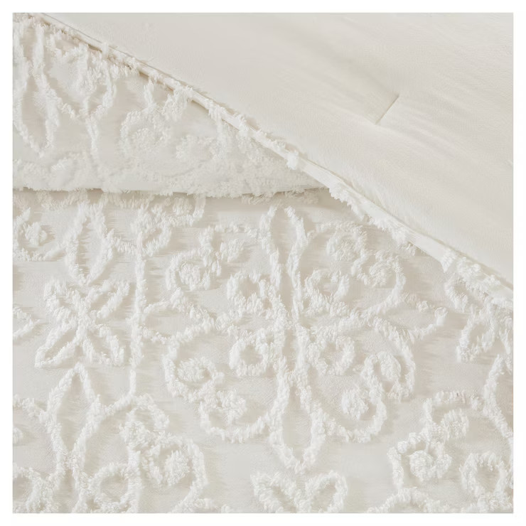 4pc Amber Tufted Cotton Chenille Comforter Set | Target