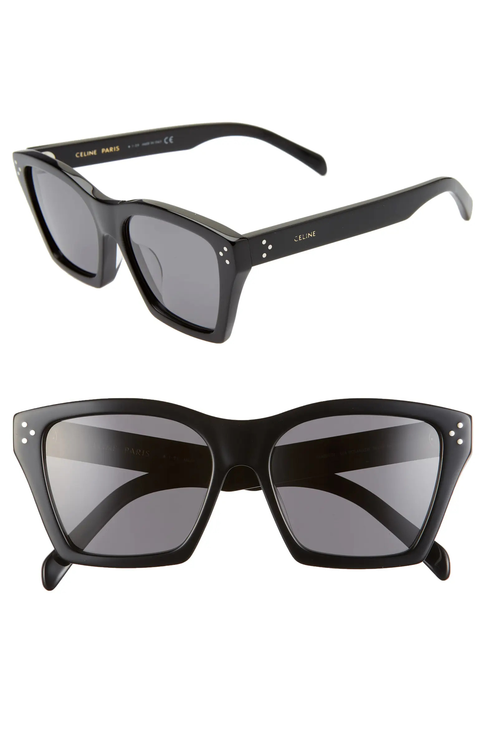 Adjusted Fit 56mm Cat Eye Sunglasses | Nordstrom