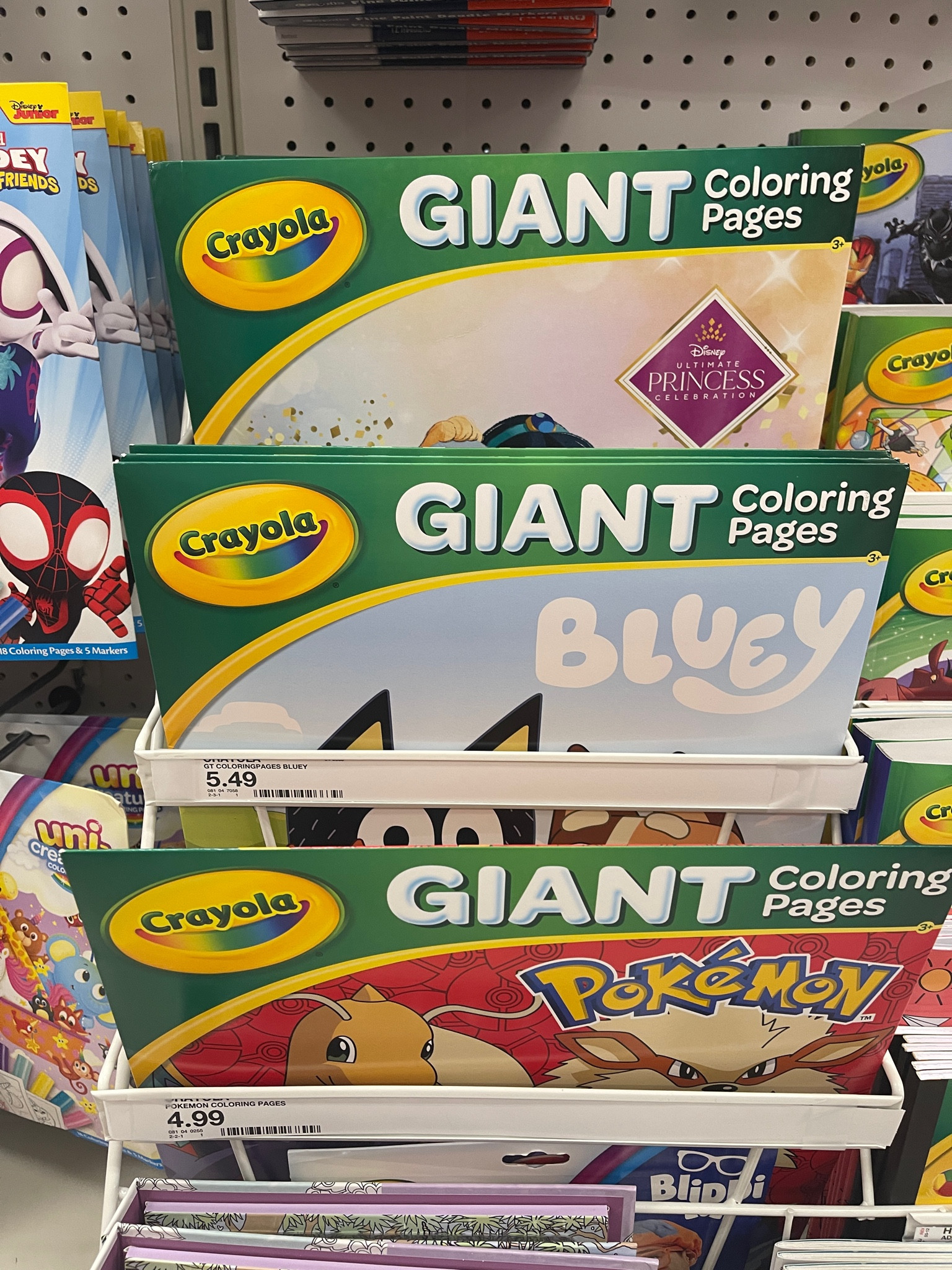 Crayola Giant Coloring Pages - Bluey : Target