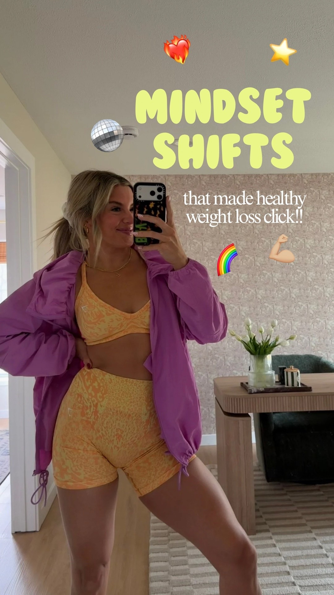 linked my makeup + the workout set and tank!