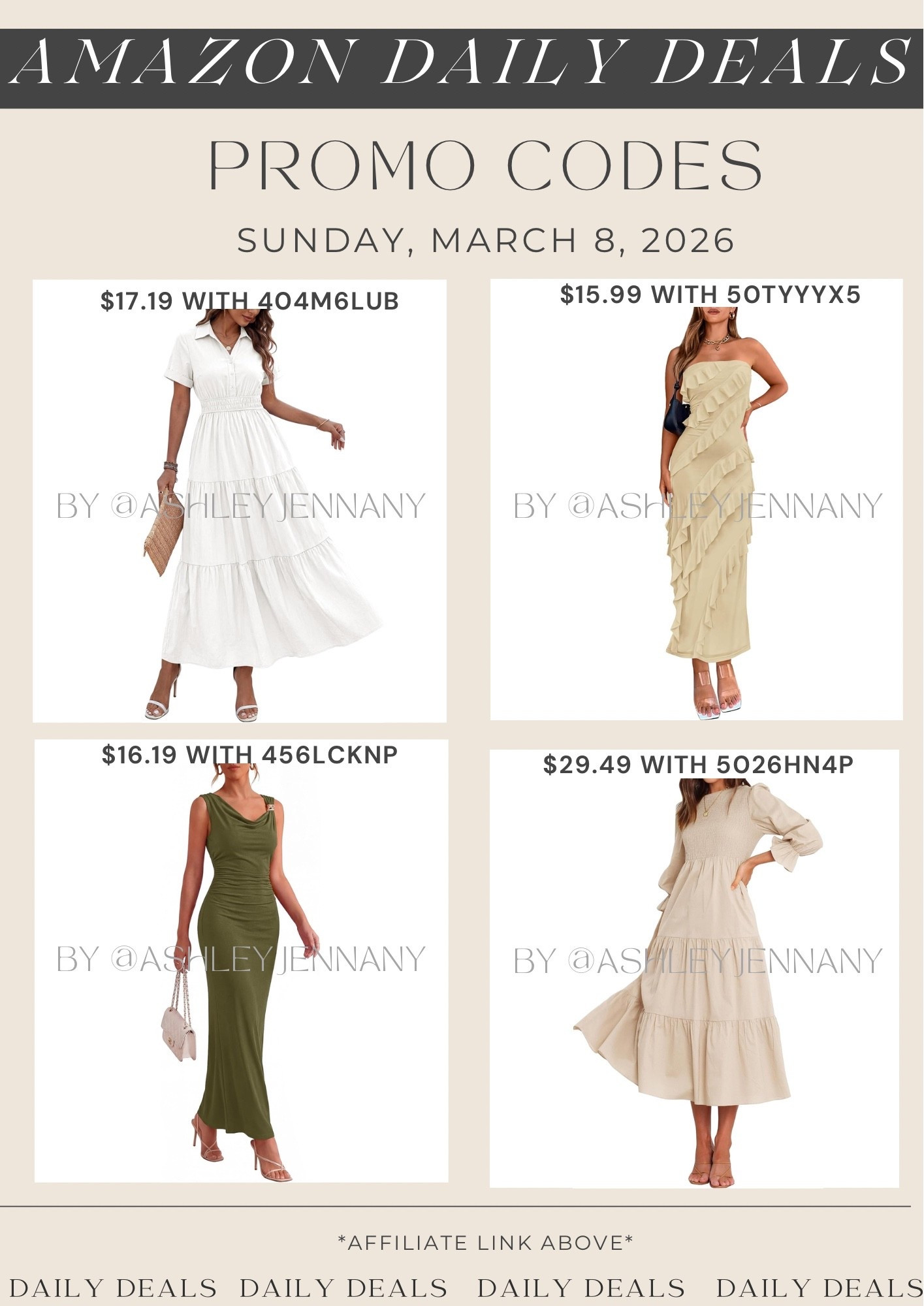 Amazon fashion deals on spring dresses

#LTKSaleAlert #LTKMidsize #LTKSeasonal