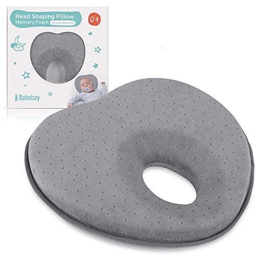 Baby Pillow for Newborn Infant，Head Shaping Pillow for Flat Head Syndrome Prevention，3D Memor... | Amazon (US)