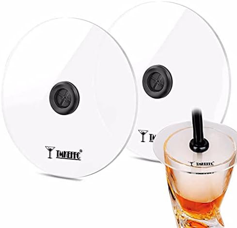 TMKEFFC Smoking Gun Cup Covers Pack of 2, Lids for Cocktail Drinks Handy Smoke Infuser Accessorie... | Amazon (US)