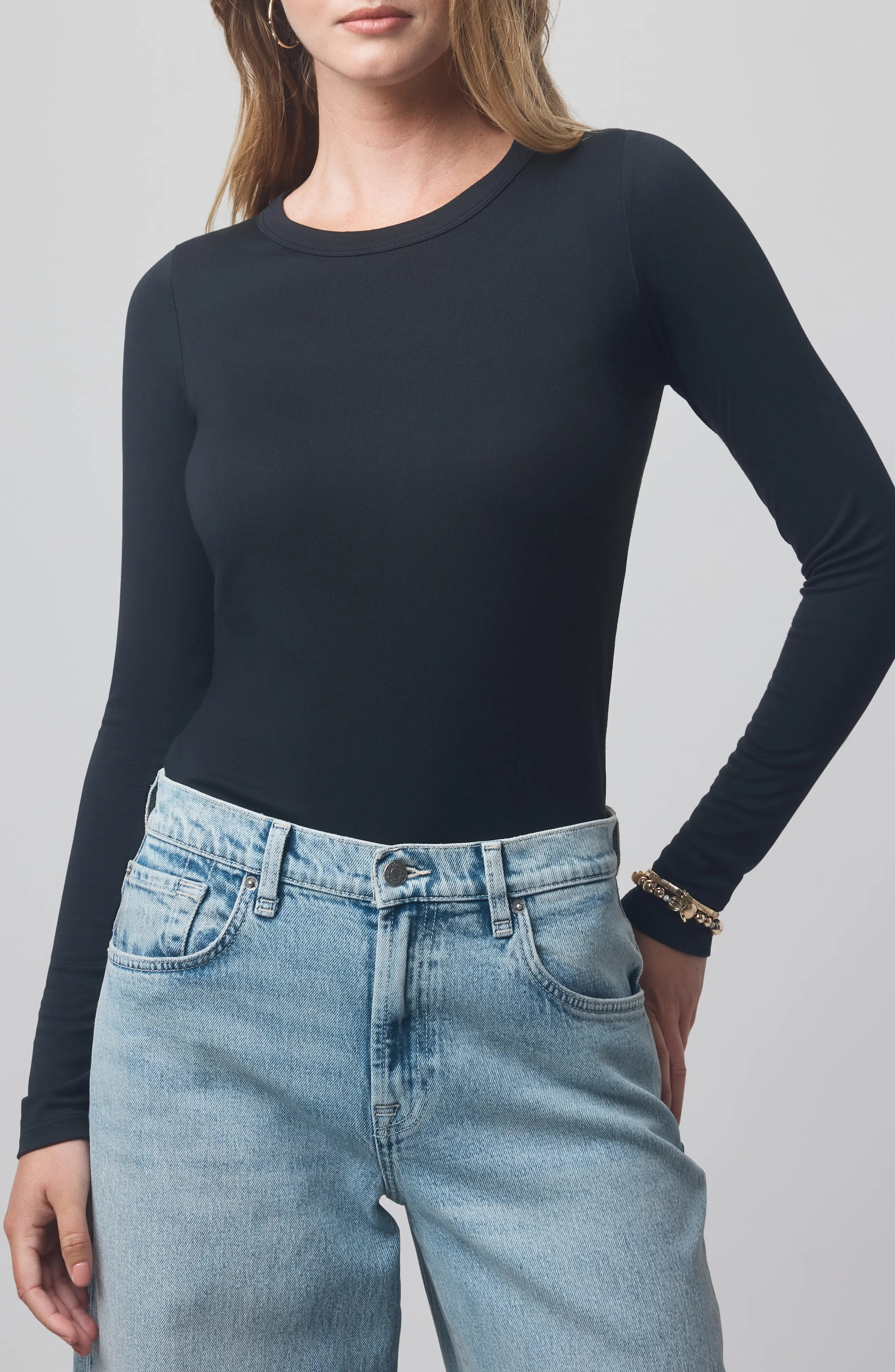Splendid x @cellajaneblog Long Sleeve Layering T-Shirt (Women) | Nordstrom | Nordstrom