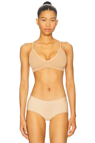 LUNYA Seamless Bare Bralette in Hushed Tan from Revolve.com | Revolve Clothing (Global)