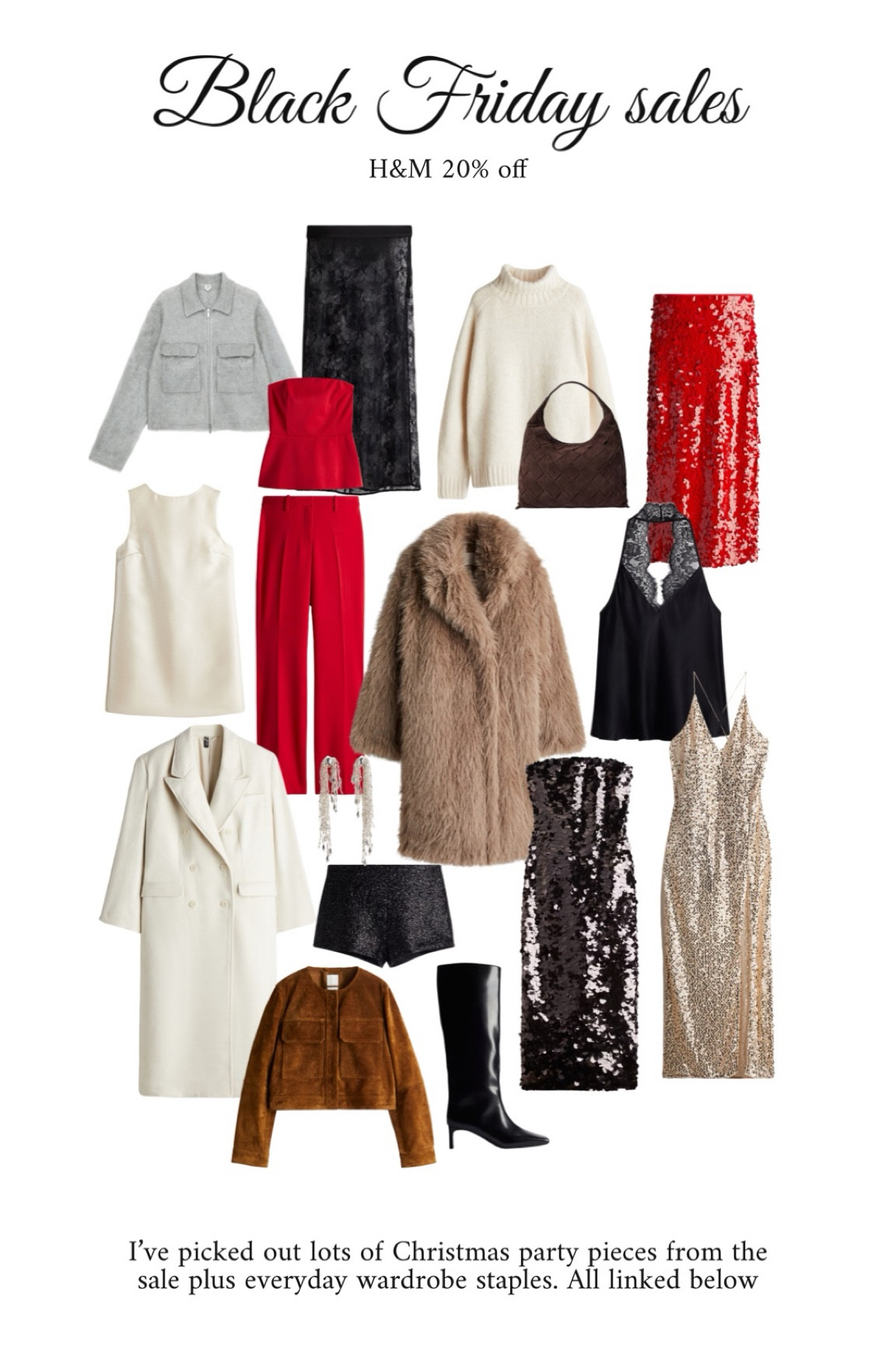 Black Friday sale H&M 20% off 
See all my top picks below 

#LTKgiftguide #LTKCyberWeek #LTKeurope