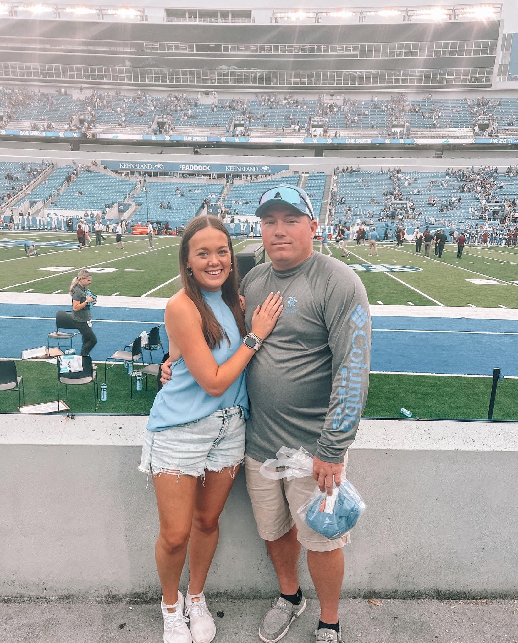 It’s tailgating season! 🏈🏈🏈 I love a good football game with a cute tailgating outfit. Early fall in Kentucky is the perfect season to wear summer clothes part of the time and fall clothes the other 🙃

#fall #tailgateoutfit #ltkseasonal #falloutfit #football #vici

#LTKmidsize #LTKfindsunder50 #LTKSeasonal