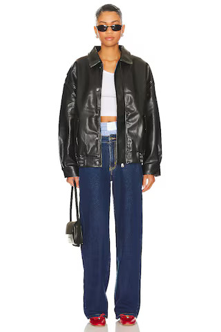 LIONESS Kenny Bomber in Jet Black from Revolve.com | Revolve Clothing (Global)