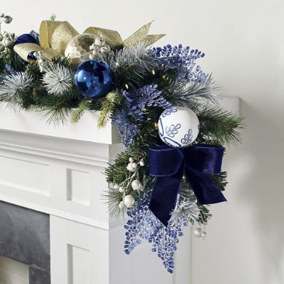 Royale Bleu Garland | Frontgate