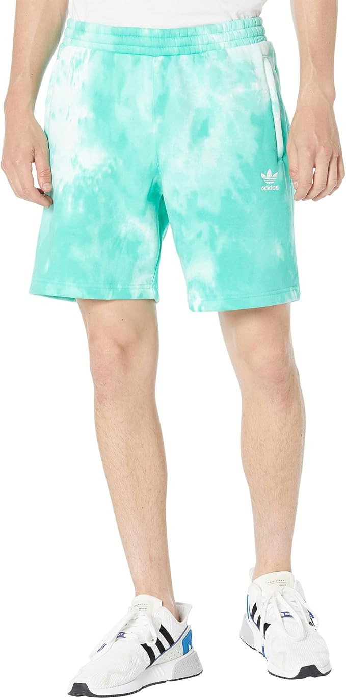 adidas Originals Men's Adicolor Essentials Trefoil Shorts Tye Dye | Amazon (US)
