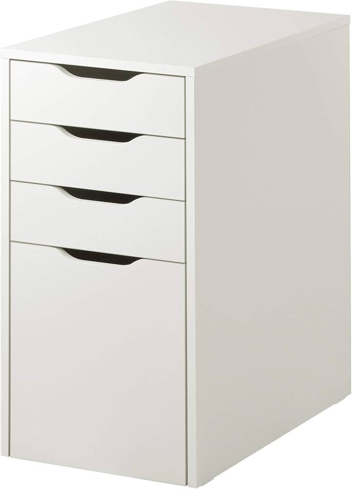 IKEA Alex Drawer Unit/Drop File Storage, White | Amazon (US)