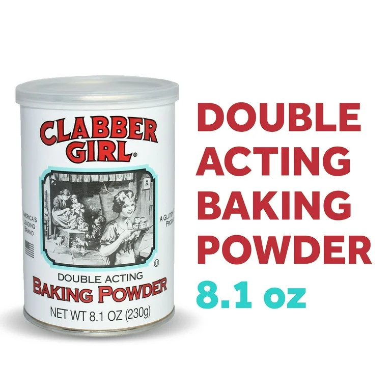 Clabber Girl Double Acting Baking Powder, 8.1 oz. - Walmart.com | Walmart (US)