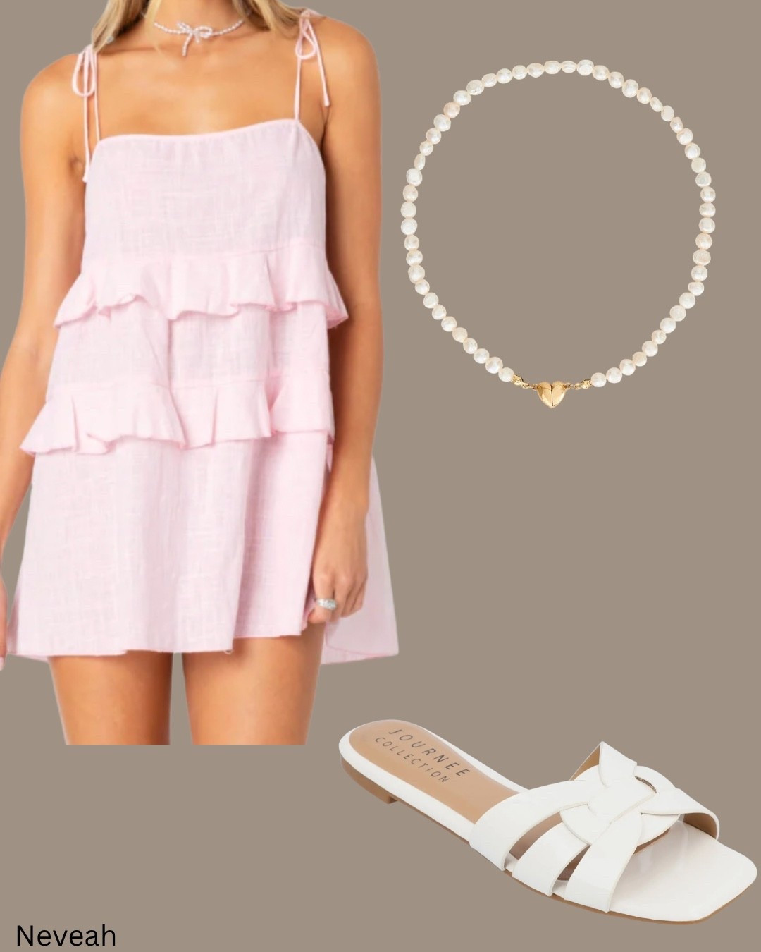 Neveah colorful look