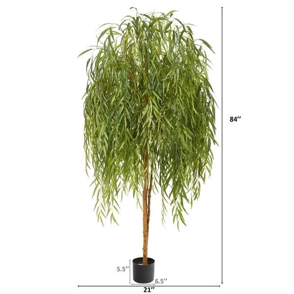 7' Willow Artificial Tree | Bed Bath & Beyond