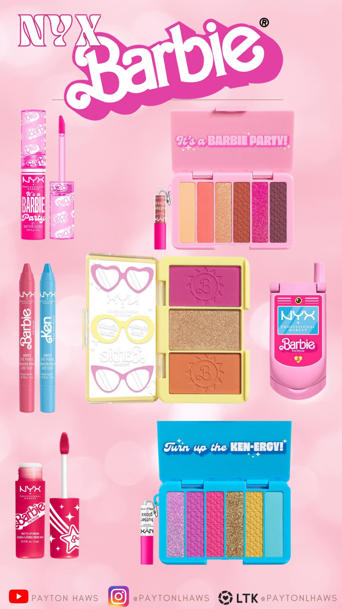 NYX Cosmetics x Barbie Collaboration is soooo cute! Throwback to kids makeup while keeping the great quality if todays drugstore makeup haha! Everything KEEPS selling out! Snag products while they’re in stock!

#LTKBacktoSchool #LTKunder50 #LTKbeauty