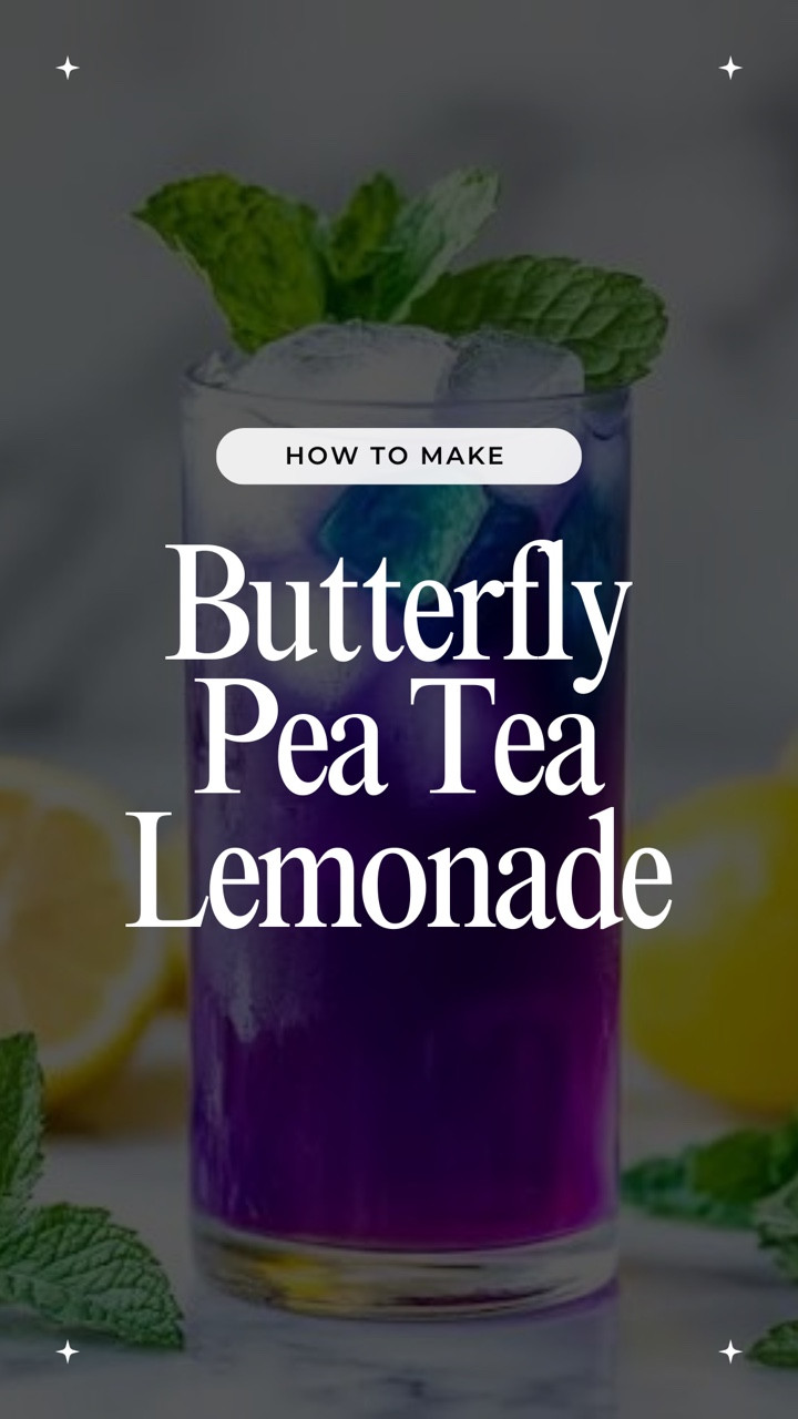 One of my fave sips: Butterfly pea tea lemonade 🦋🍋🫖

It’s refreshing, glowing, and all vibes, no stress.

Here’s the recipe:
	•	Butterfly pea flowers
	•	Organic agave
	•	Ice
	•	Fresh squeezed lemon juice 🍋

I don’t do measurements… just vibes, so do you. 

#butterflypeaflower #butterflypeatea #butterflypealemonade

#LTKFamily #LTKBeauty #LTKSeasonal
