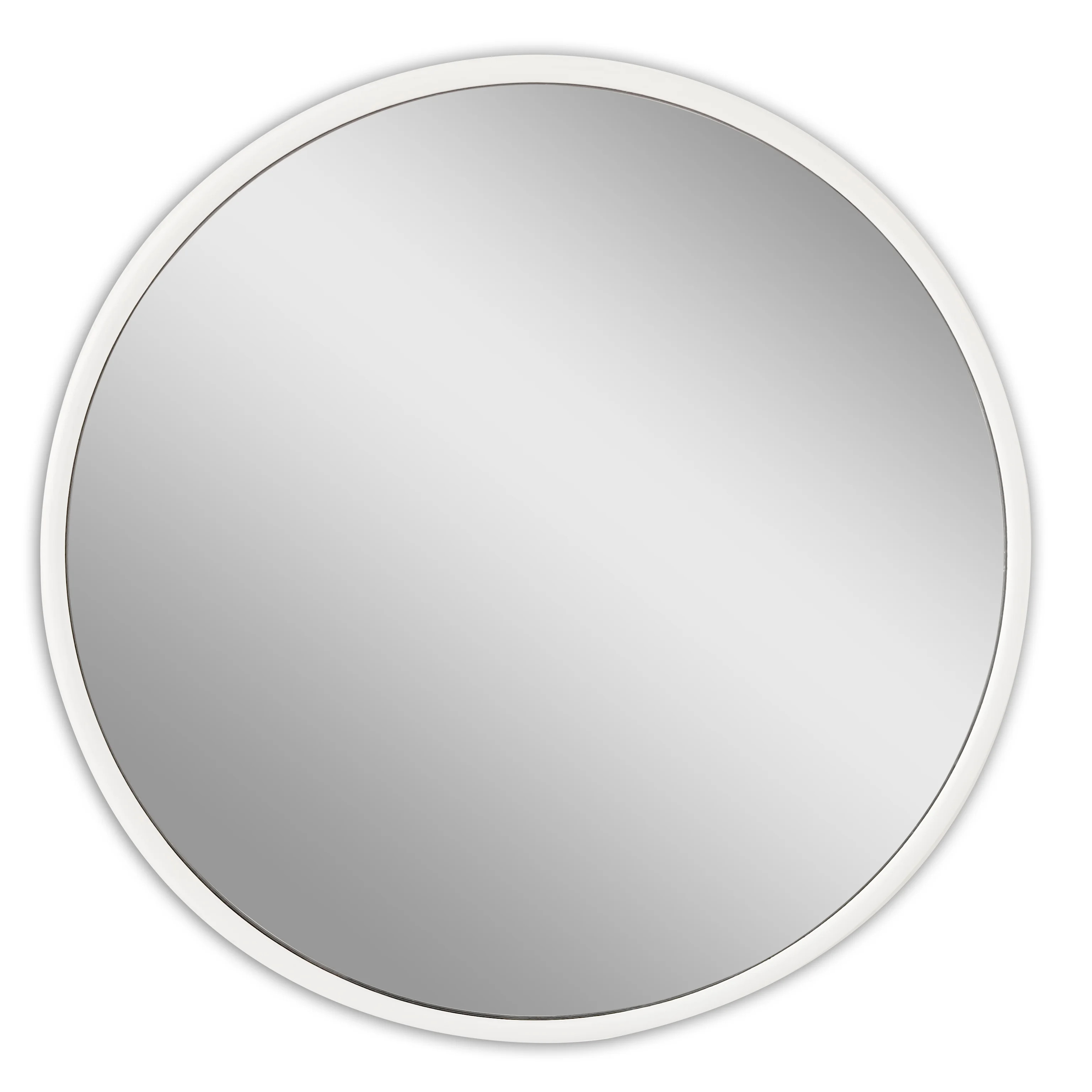 Mainstays 18" x 18" White Modern Wall Mirror | Walmart (US)