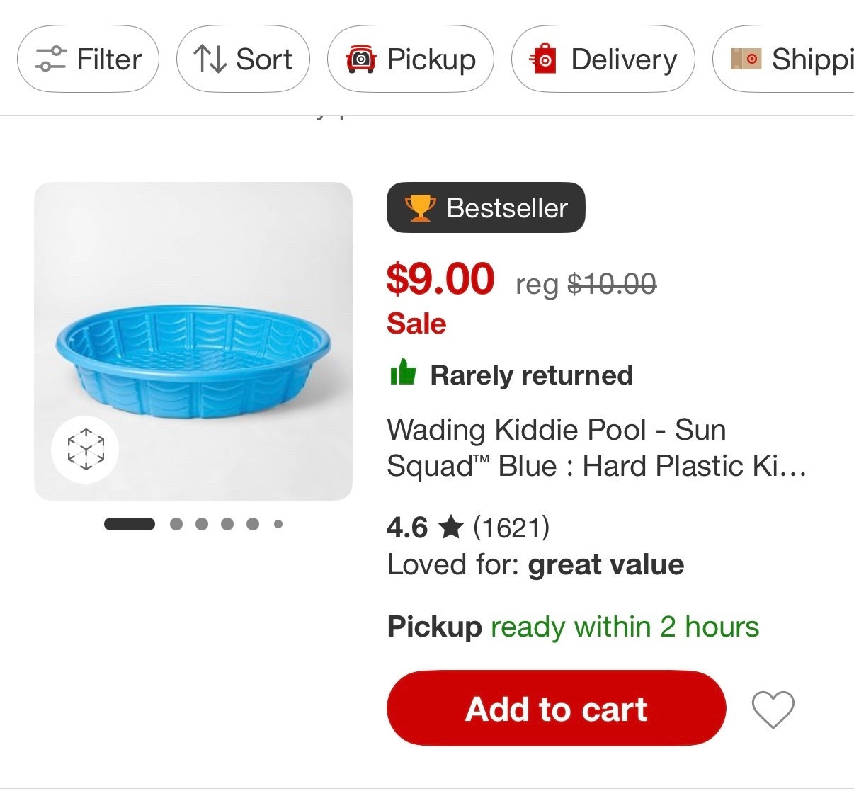 Kitty pool under $10 and pick up in 2 hours!

#LTKmomlife #LTKKids