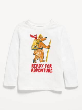 Unisex Long-Sleeve Graphic T-Shirt for Toddler | Old Navy (US)