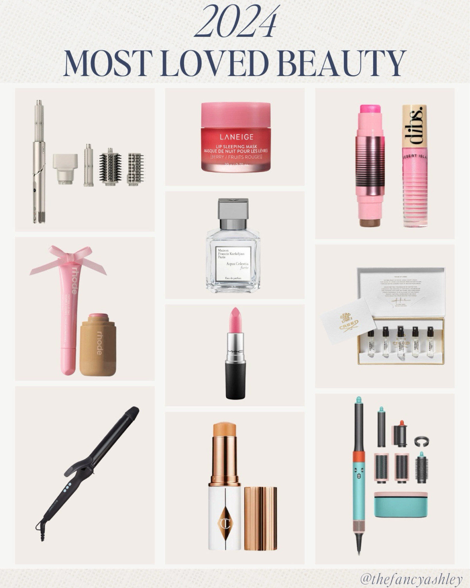 These 2024 most loved beauty faves are PERFECTION! Obsessed with the lip mask (it’s so good). The Dibs contour stick I use on repeat. My fav fragrance made the cut too. Perfectly giftable for Valentine’s Day, or treat yourself. 

#LTKWatchNow #LTKBeauty