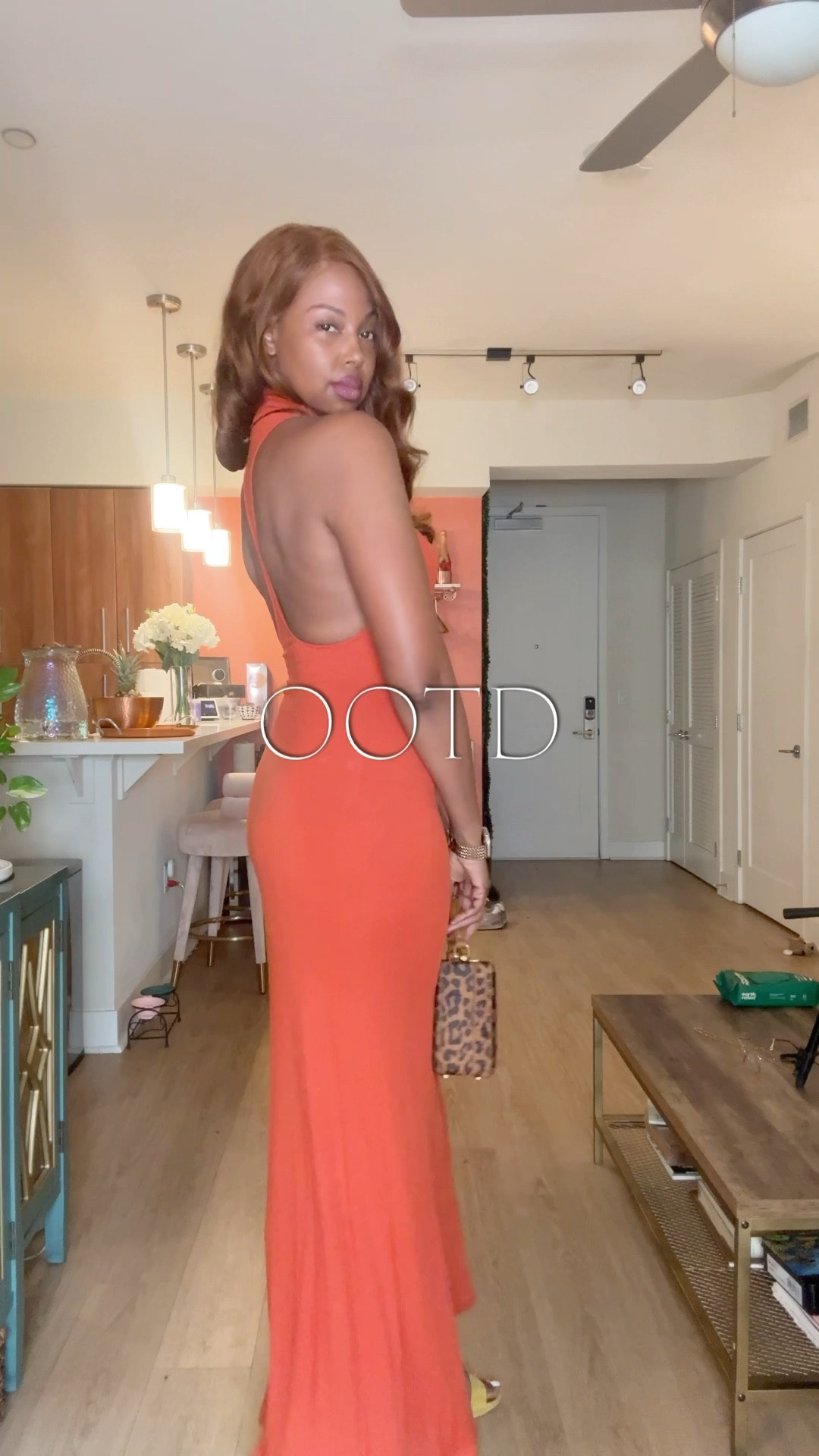 Inspired by Zendaya’s red carpet look for Euphoria this turtleneck cutout dress is perfect. 

Made of cotton for ease and comfort. Adding in my fave leopard purse for a great evening!

#dresses #datenight #backless #orange 

#LTKTravel #LTKTall #LTKootd