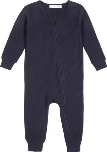 FIRSTS by Petit Lem Caviar Zip Romper | Nordstrom | Nordstrom