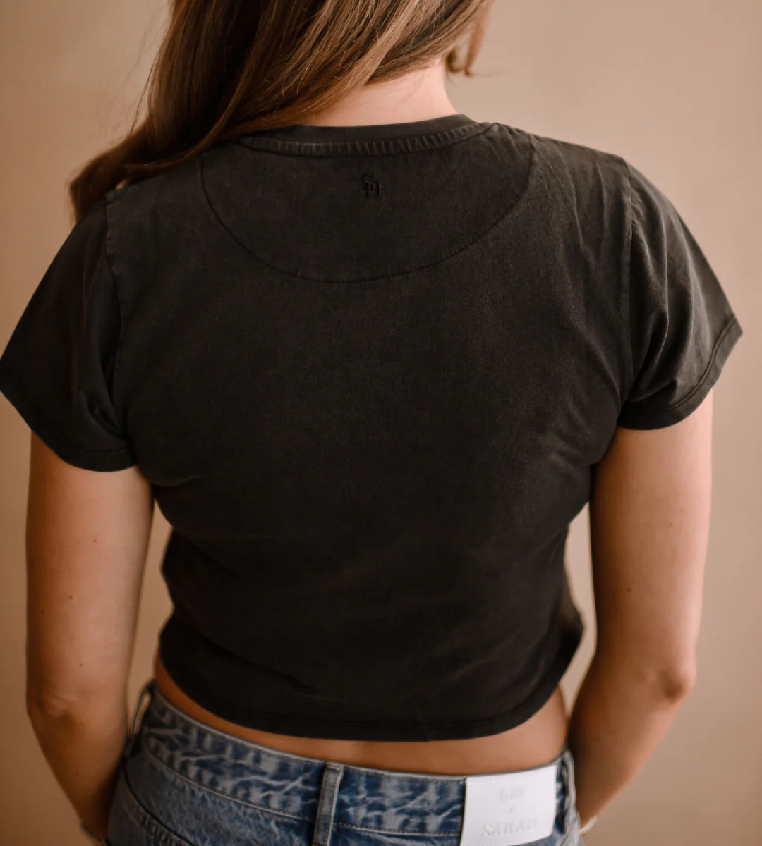 Core Shrunken Tee in Vintage Black | Hill x Sarah
