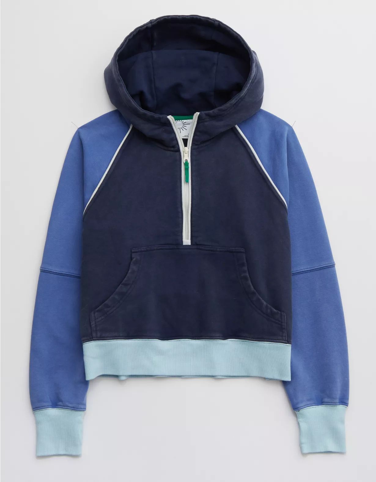 OFFLINE By Aerie Throw-Back Quarter Zip Sweatshirt | American Eagle Outfitters (US & CA)