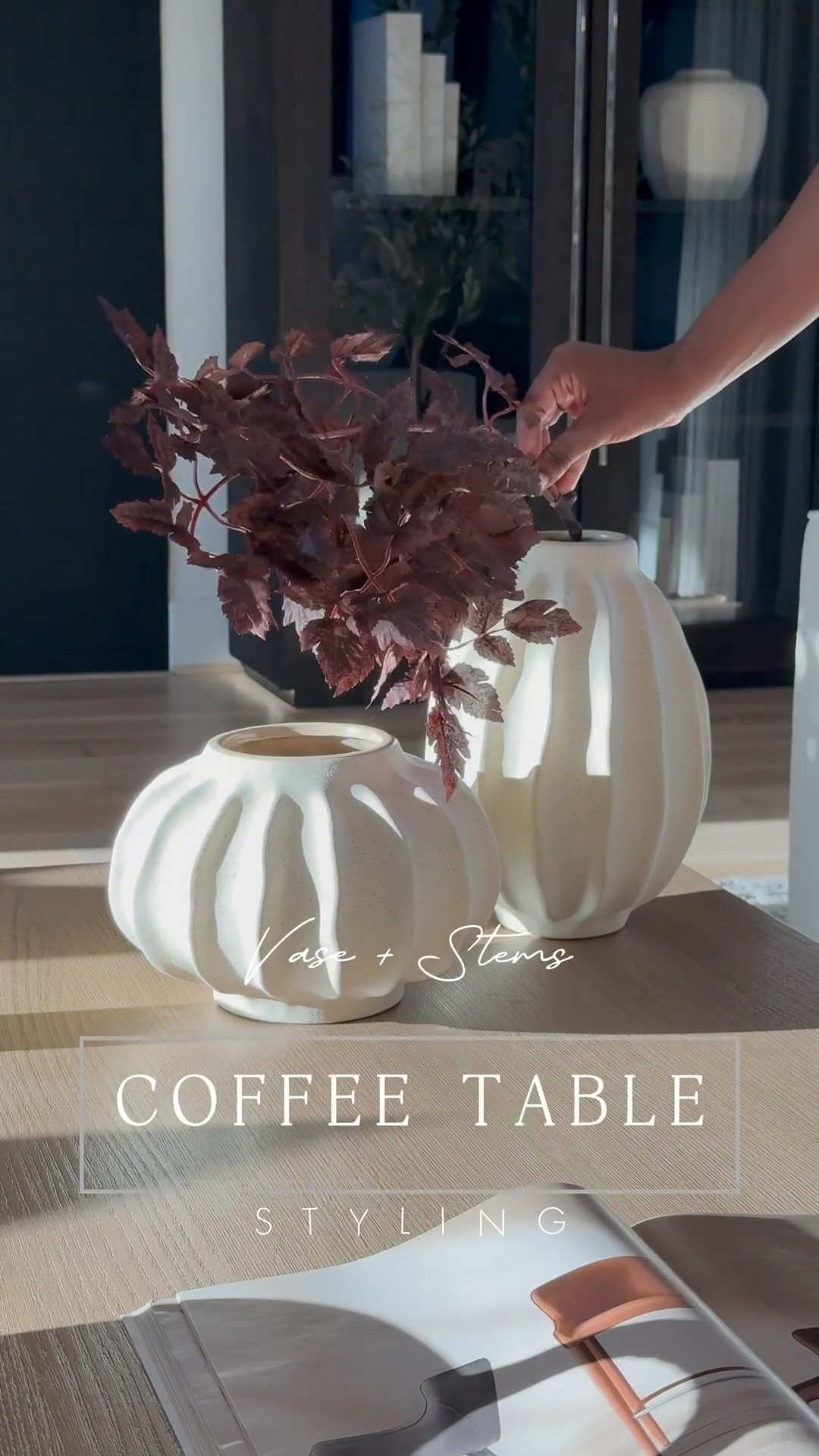 There's something about a square or rectangular coffee table that just feels so versatile. 🥰 And the best part? There are no hard and fast rules to styling—if it looks good to you, that's all that matters! ☺️

Personally, I love setting up my square coffee table with a little something at each of the four corners. Think a great book, some gorgeous vases, a few stems, a candle or two, and a decorative bowl.

Ready to bring your vision to life? Create your own coffee table set-up today! I’ve linked all my favorite picks for easy checkout—tap to shop now 🛒

#LTKStyleTip #LTKHome #LTKSaleAlert
