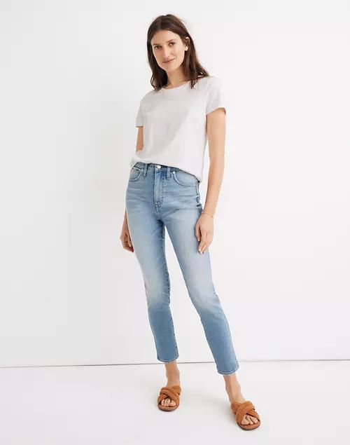 10" High-Rise Skinny Crop Jeans in Horne Wash | Madewell