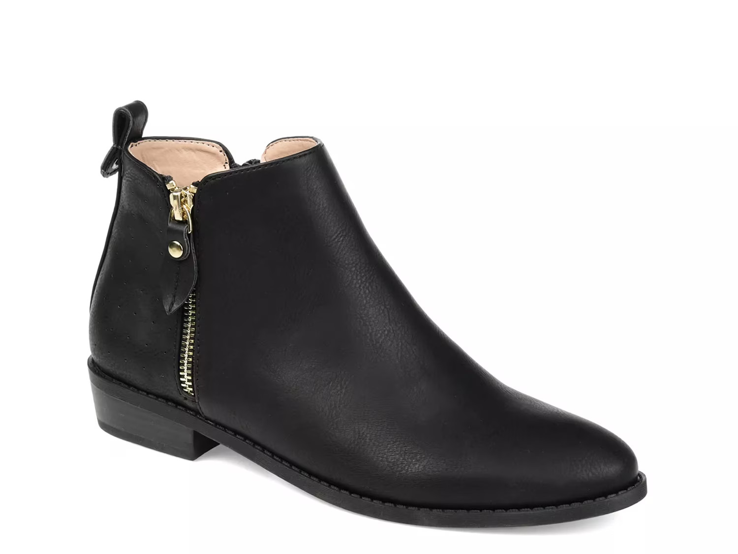 Journee Collection Ellis Bootie - Women's - Black | DSW