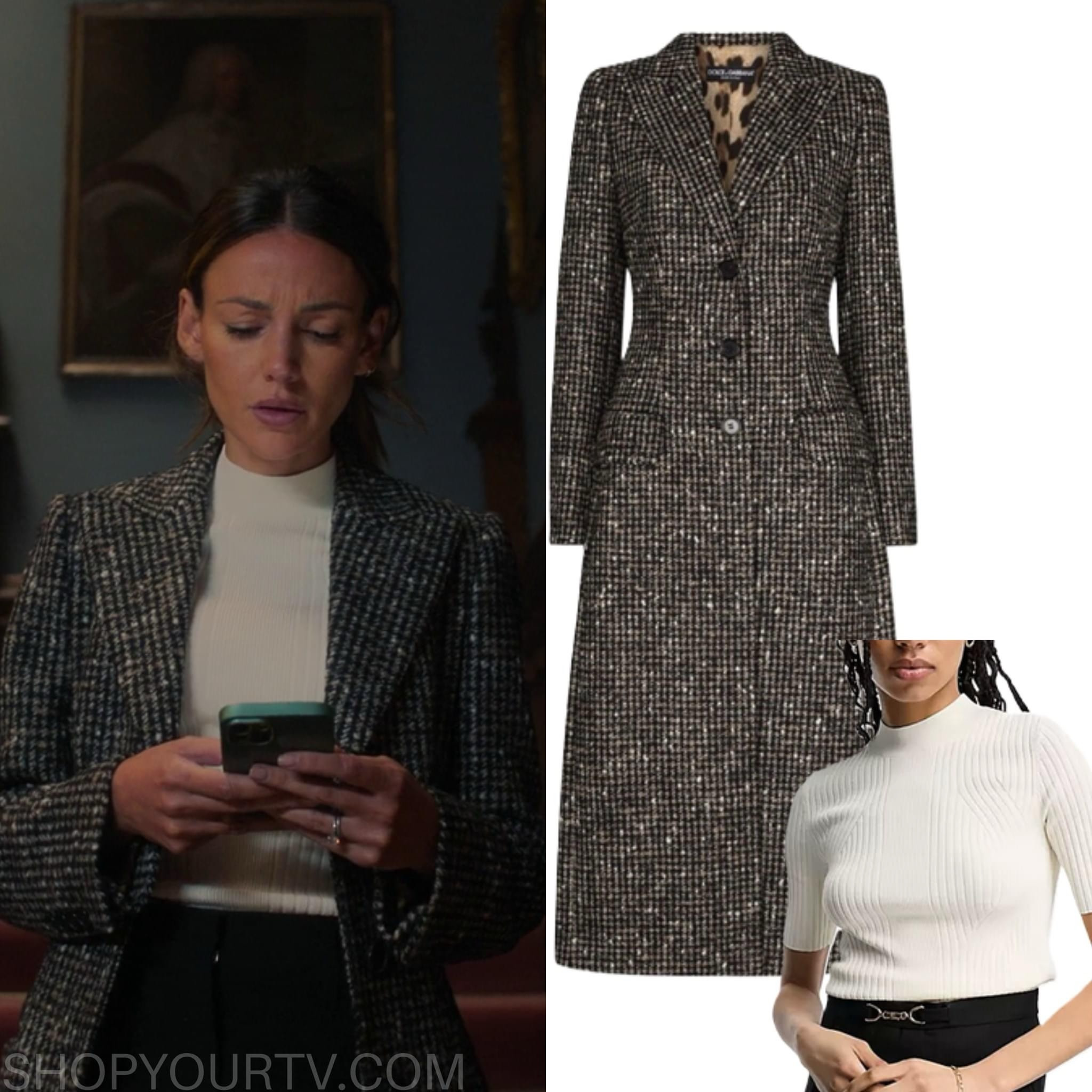 Maya Stern (Michelle Keegan) wearing Dolce & Gabbana and & Other Stories in Fool Me Once 

More on shopyourtv.com