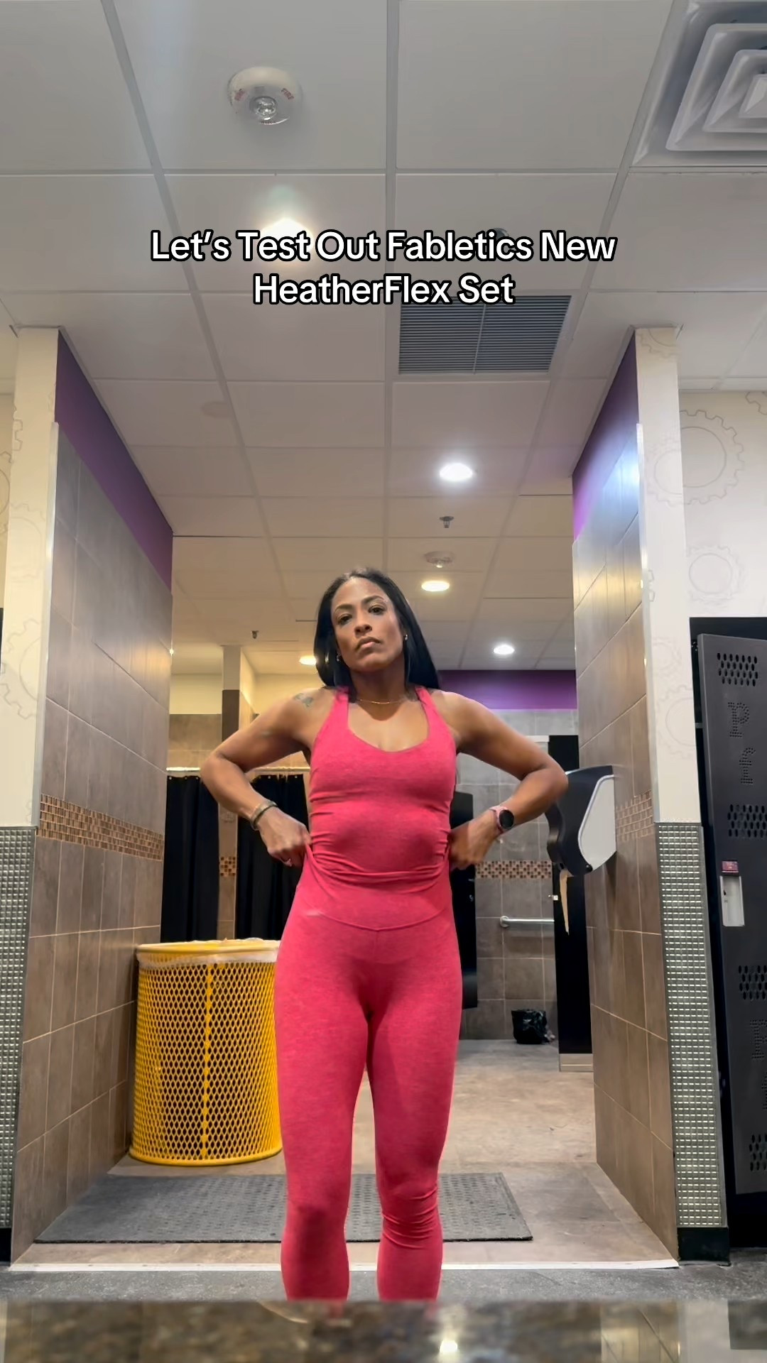 Wearing a small. #Fabletics #FableticsPartner #HeatherFlex 

#LTKootd #LTKmorningroutine #LTKfitnessgoals