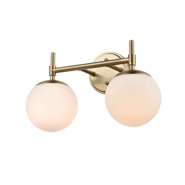 Brighton 2-Light Dimmable Vanity Light | Wayfair North America